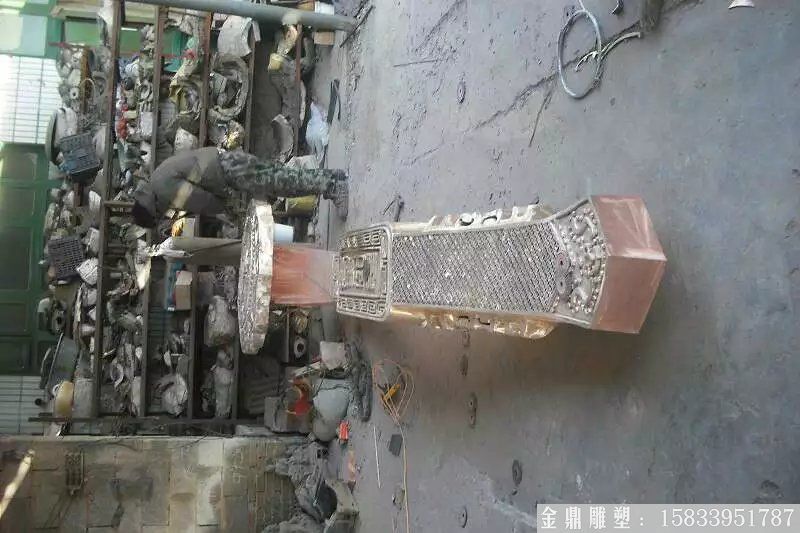 铸铜如意雕塑